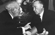 germany-israel3 בן גוריון ואדנאואר, 1960 (תצלום: לייף)
