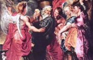 martini Lot fleeing Sodom, Peter Paul Rubens