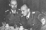 katrin-himmler3 Himmler and Hans Frank, 1943 (photo: Library of US Congress)